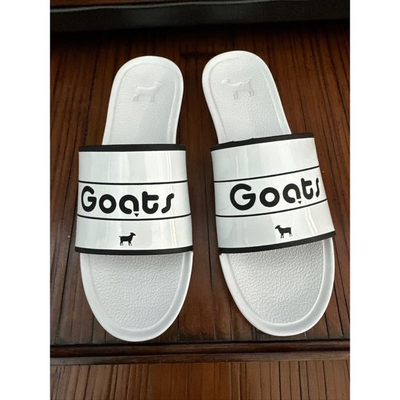 GOATS Black/White Comfortable Slip On Slide Sz Kids 1Y EU 33 New Nordstrom - Picture 3 of 6